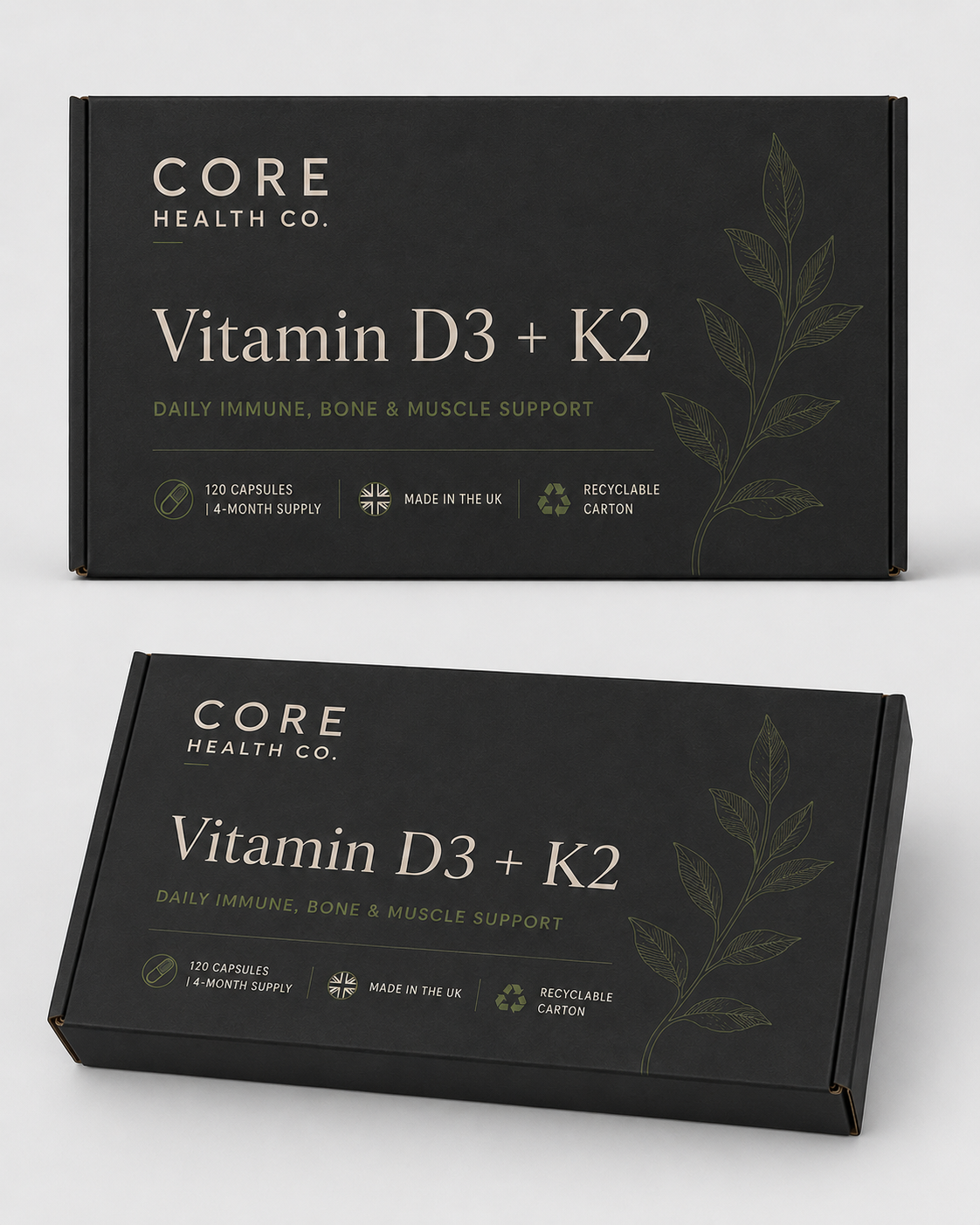 Vitamin D3 + K2 Daily immune, bone & muscle support