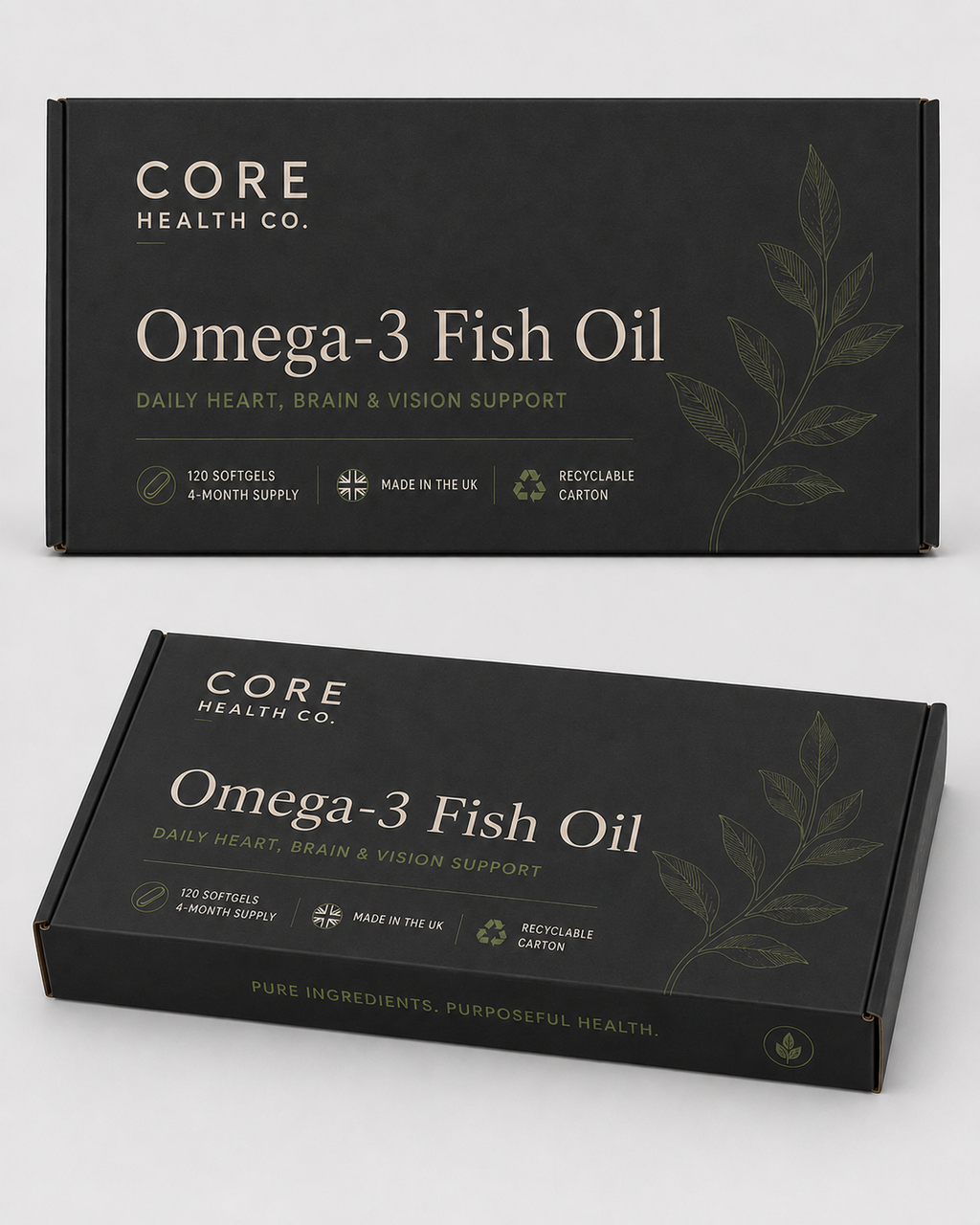 Omega-3 Fish Oil Daily heart, brain & vision support