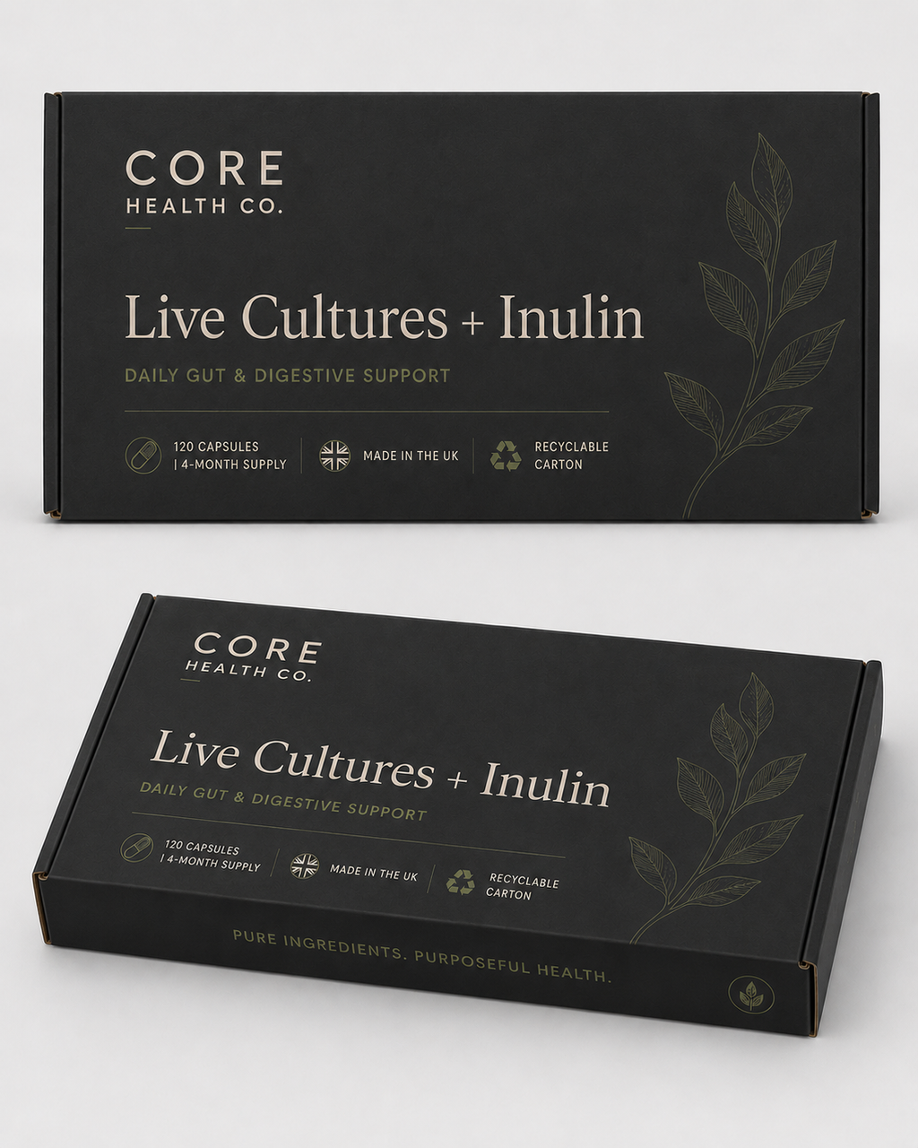Live Cultures + Inulin Daily gut & digestive support