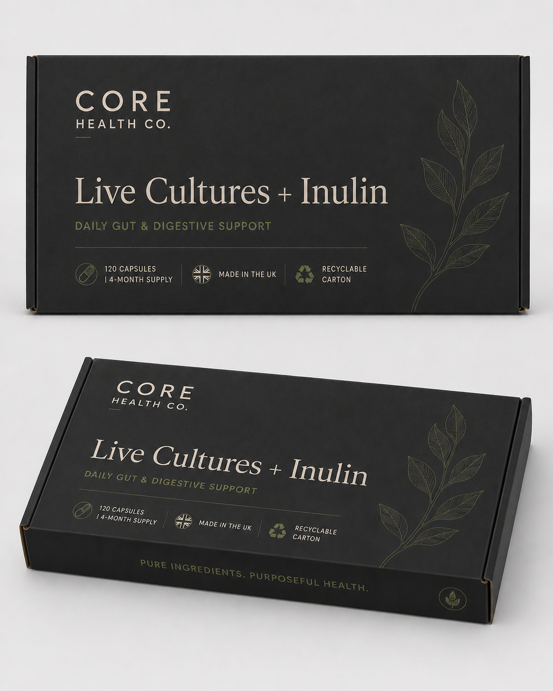 Live Cultures + Inulin Daily gut & digestive support