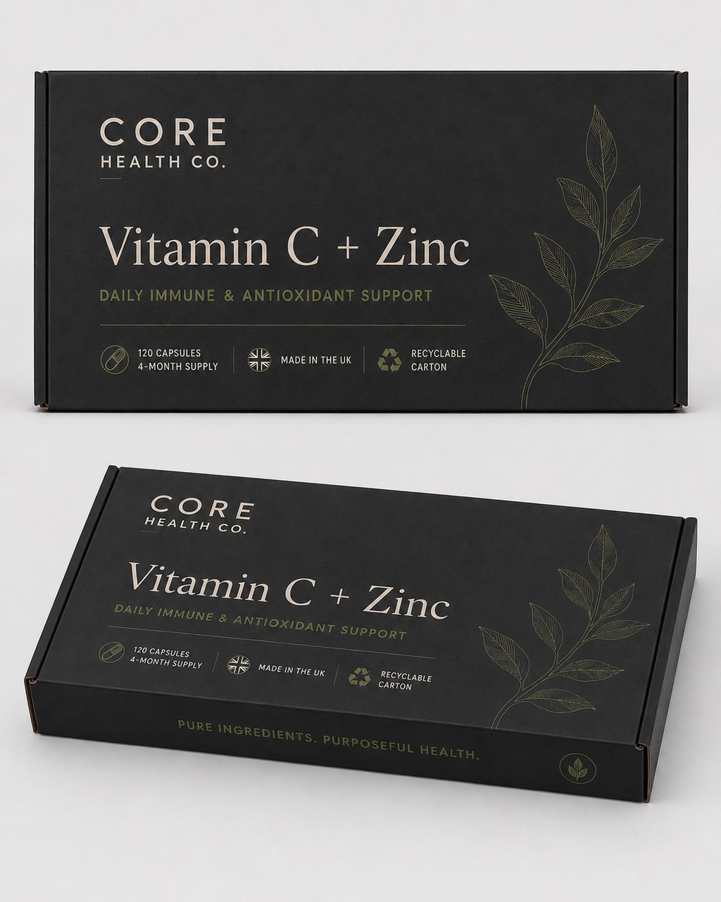 Vitamin C + Zinc Daily immune & antioxidant support