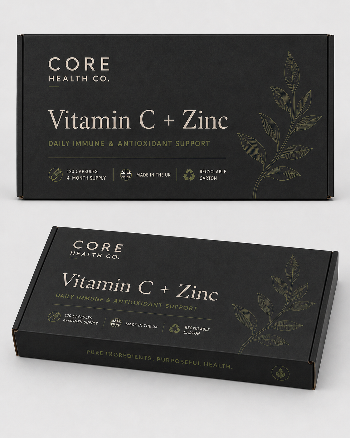 Vitamin C + Zinc Daily immune & antioxidant support