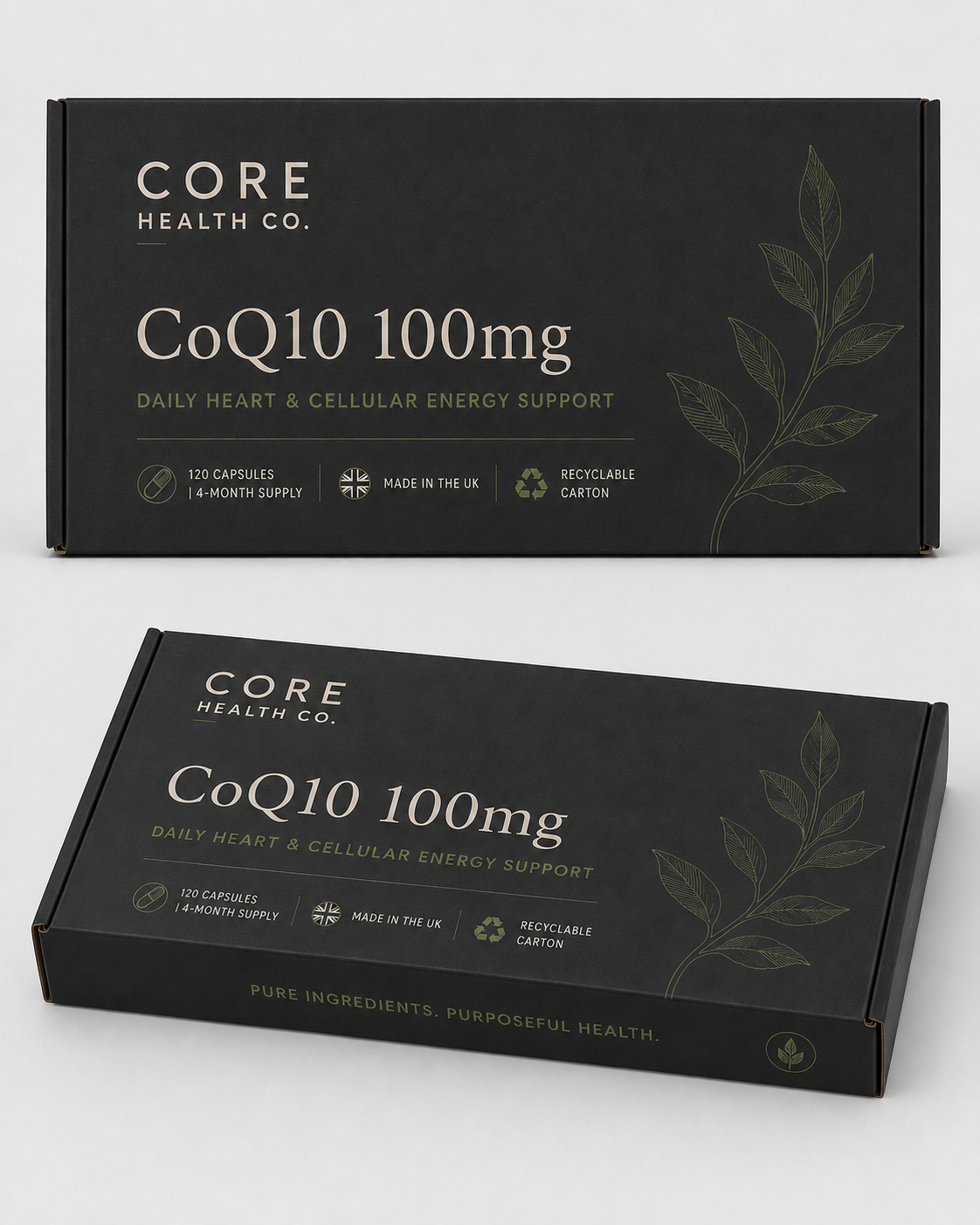 CoQ10 100mg Daily heart & cellular energy support