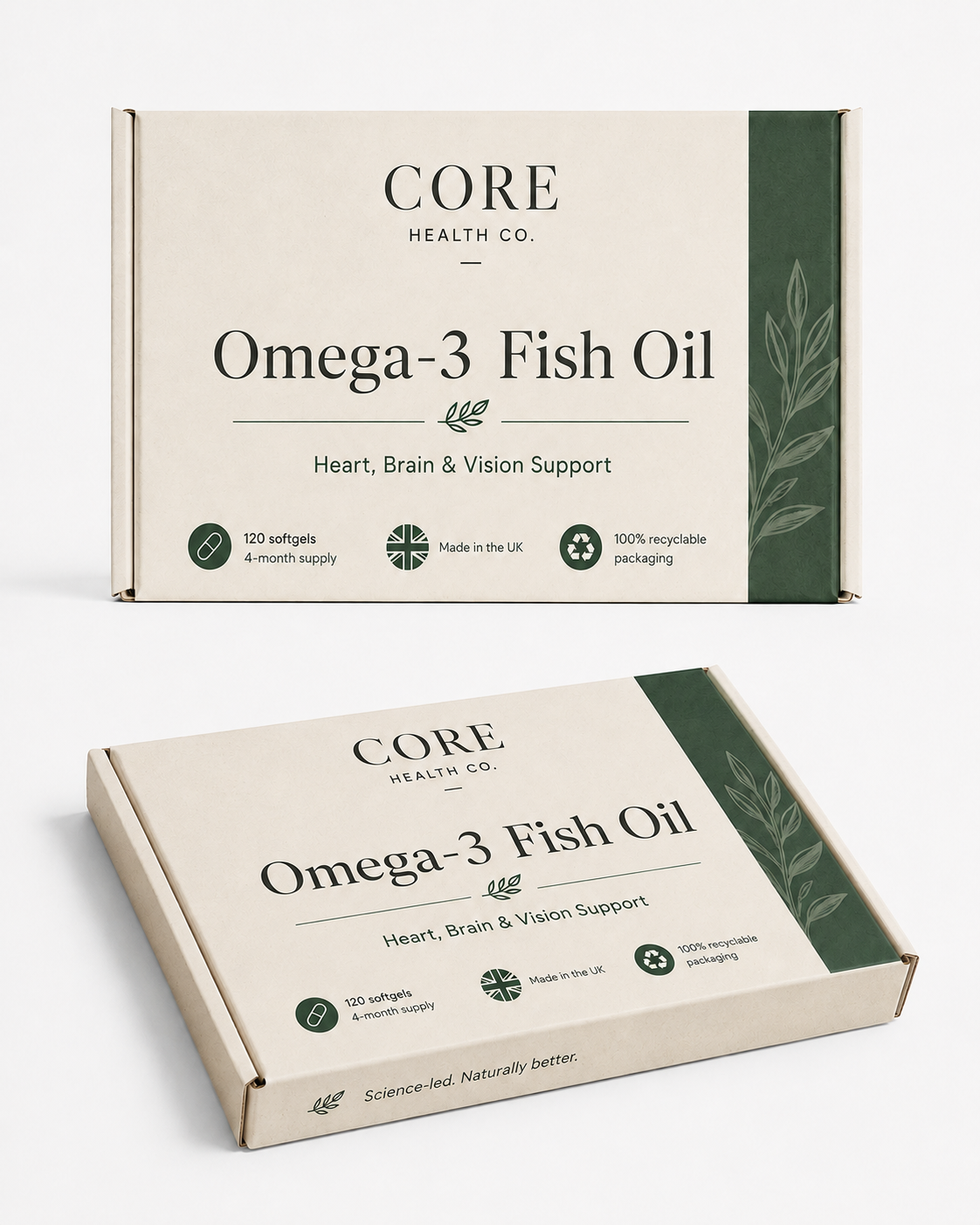 Omega-3 Fish Oil Daily heart, brain & vision support