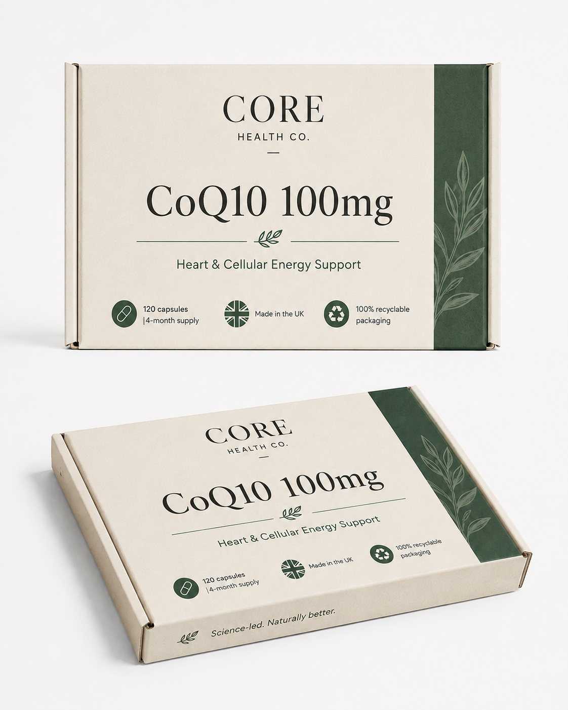 CoQ10 100mg Daily heart & cellular energy support
