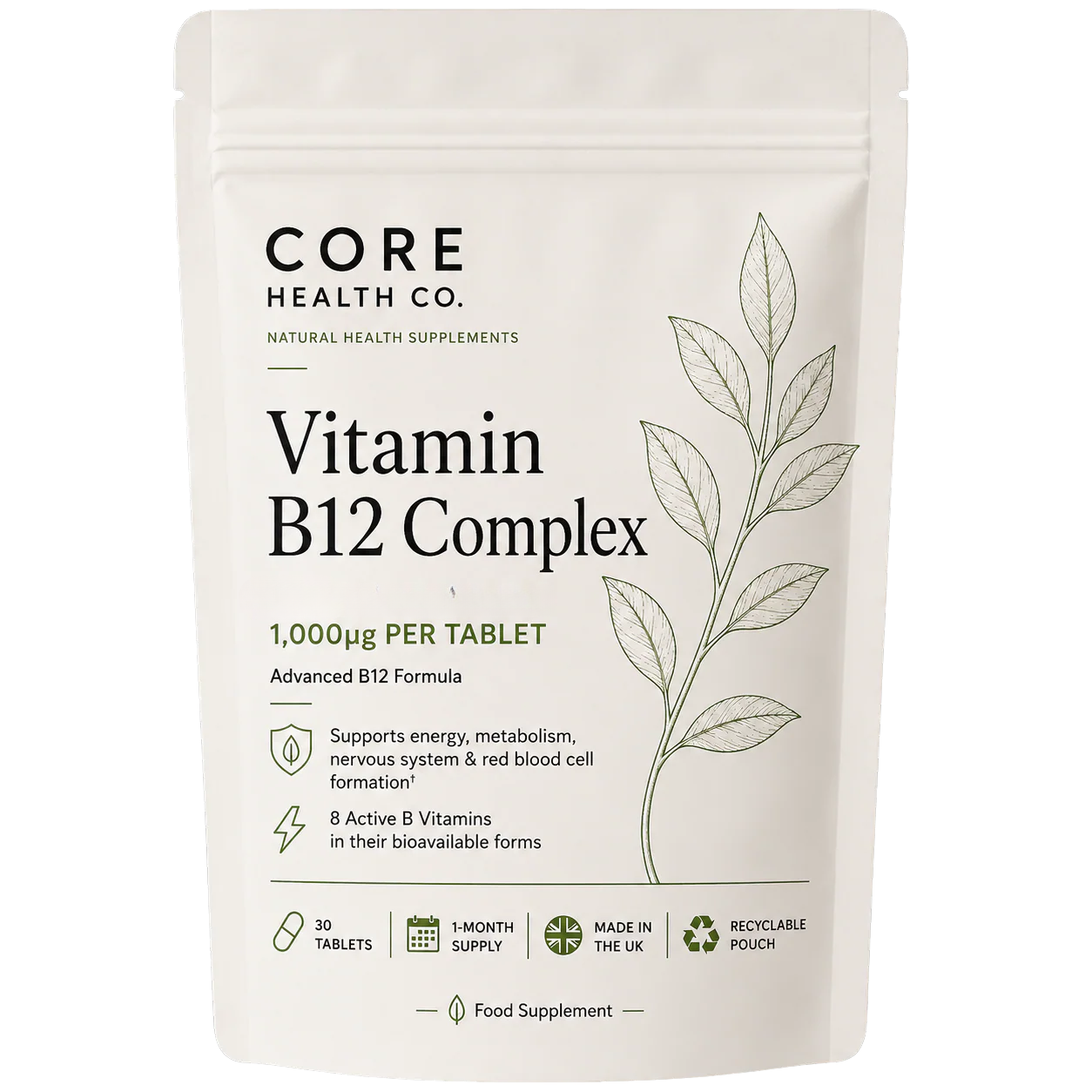 Vitamin B12 Complex | Eight Essential B Vitamins
